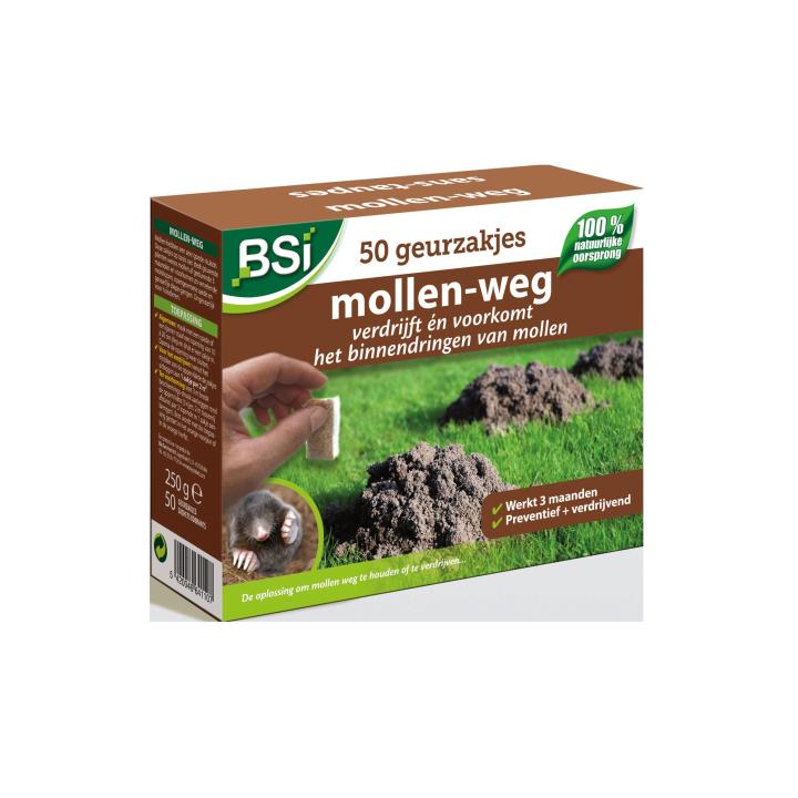 Mollen-Weg wateroplosbare geurzakjes BSI